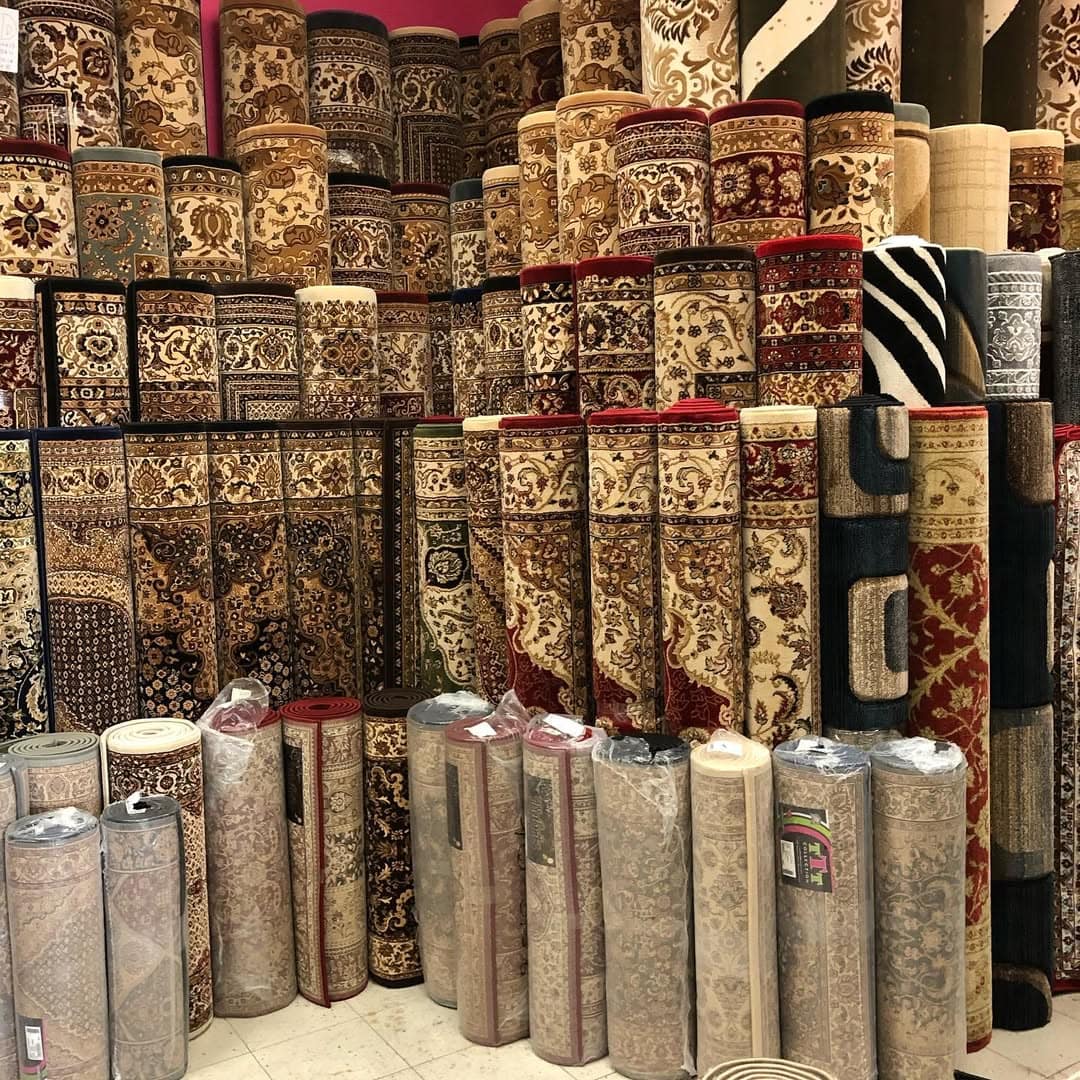 Rug Collection Display